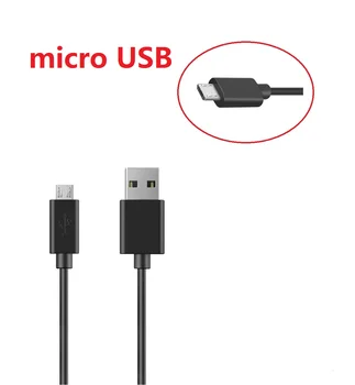 Mikro Lādētāju, USB Datu Kabelis 1m 2a Attēls