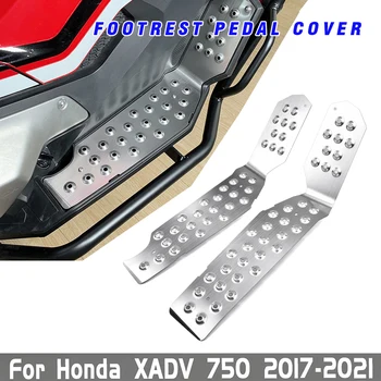 X-ADV 750 XADV 750 balsta Kāju Paklājs Kāju Plāksnes Pedāli Mats Mat Pad Cover Honda XADV750 2017-2022 2020 2021 Attēls