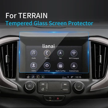 Ekrāna Aizsargs, Rūdīta Stikla aizsargplēvi Carplay Metru Paneli, Auto Uzlīmes Auto Interjera Aksesuāri GMC TERRAIN 2024 Attēls