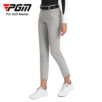 PGM Golfa Sieviešu Bikses Augsti Elastīgs, Mīksts Bikses Dāmas Pavasara Vasaras brīvdabas Sporta Apģērbu KUZ143 Attēls