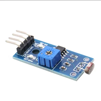 5GAB Photoresistor sensora modulis Spilgtuma sensoru modulis (4-pin sistēma) Attēls