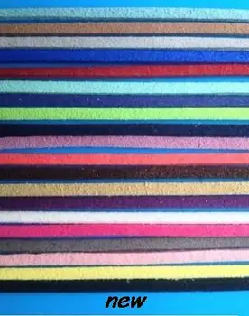 dg35s 100M 3mm x 1 5mm Multicolor brūna Dzīvoklis Mākslīgās Zamšādas korejas Samta Āda Vadu DIY stīgu Virvi Aproce Vītne Attēls
