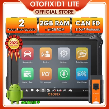 OTOFIX D1 Lite Bluetooth Automašīnu Diagnostikas Rīks OBD2 Skeneris, Bi-Directional Automobiļu Skenēšanas Rīks, ar 2 Gadu Bezmaksas Atjauninājumu Aktīvā Testa Attēls