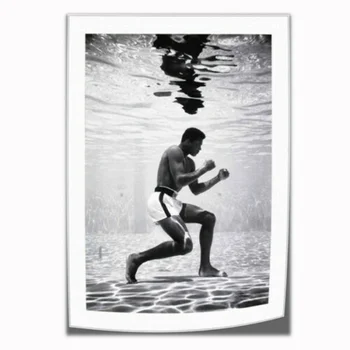 Muhammad Ali Boksa Sporta Plakāti Sienas Art Pictures Dekoratīvās Apdrukāta Kanvas Gleznas Apdarei: viesistaba, Mājas Dekoru Attēls