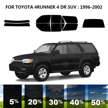 Sagrieztos nanoceramics auto UV Window Tint Komplekts Automobiļu Logu Plēves TOYOTA 4RUNNER DR 4 SUV 1996-2002 Attēls