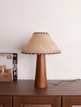 XL viesistaba Galda Lampas Nostalgic Tēja Telpu Dekorēšana Studiju Apdare Retro Guļamistabas Gultas Lampa Attēls