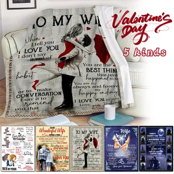 Valentīna Dāvanu, Ziemā Silts Pleds Segu Ērti Segu Karikatūra Gulta Segtu vienkrāsainu Biroja Daudzfunkciju Ceļa Sega Attēls