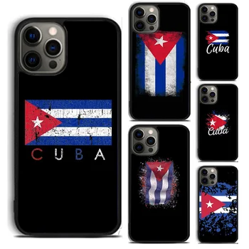Kubas Karoga telefonu Gadījumā Segtu iPhone 15 14 6 7 8 Plus X XR XS SE2020 Apple 11 12 13 mini Pro, Max coque Attēls