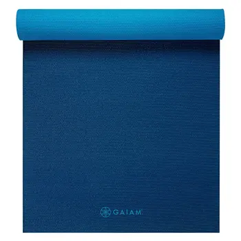 Premium 2-Krāsu Jogas Paklājiņš, Navy/Blue, 5mm Attēls