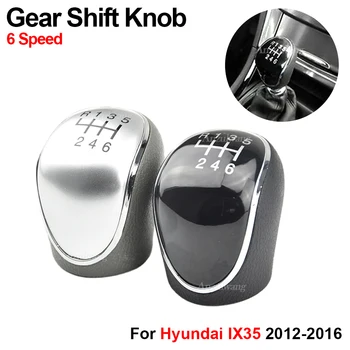 6 Ātrumu Manuālā Stick Pārnesumu Pārslēgšanas Rokturi Hyundai IX35 2012. - 2016. gadam Automašīnas Sviru Pārslēdzēju Vadītājs Handbola Pārnesumu Pārslēgšanas Slēdzis Attēls