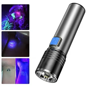 Uv 395nm Lukturīti Scalable iedarbību ipx4 Ūdensizturīgs Stonego USB Lādējamu UV Lampas Pārbaudīt Pet Urīna UV Lukturīti Attēls