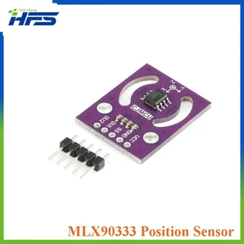 MLX90333 Rokturis 3D Kursorsviru Absolūtā Stāvokļa Sensora Modulis Digitālo Trīsdimensiju Leņķis Valde Attēls