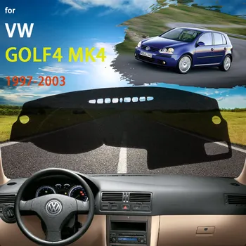 Paneļa Vāciņu Aizsargājošu Spilventiņu Volkswagen, VW Golf MK4 4 1997~2003 1J Auto Acessories Domuzīme Kuģa Sunshield Paklāju Anti-UV 2002 Attēls