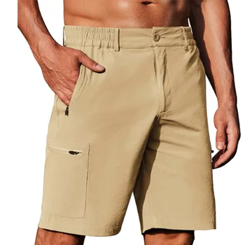 Y2k Vīriešu Vasaras Bikses, Āra Multi pocket Kravas bikses Sporta Lielgabarīta Capri Ceļojumu Golfa Tūrisma Ikdienas valkāšanai Attēls
