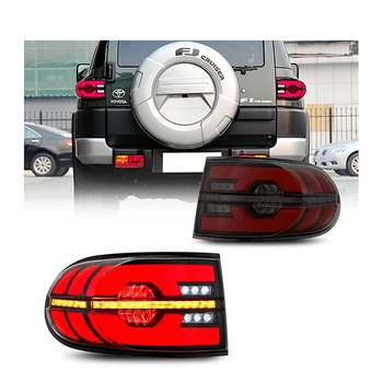 Zhengwo LED Aizmugurējie Lukturi Toyota FJ cruiser 2006-2022 DRL Automašīnas aizmugurējos lukturus, Pulcēšanās Signāls, Auto Piederumi Pārveidotas Lampas Attēls